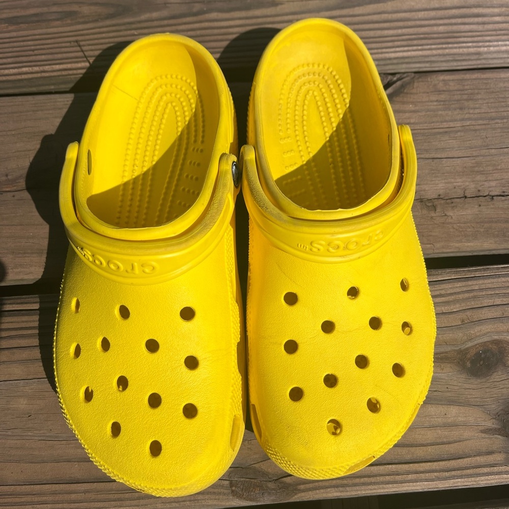 CROCS Vibrant Yellow Sandals